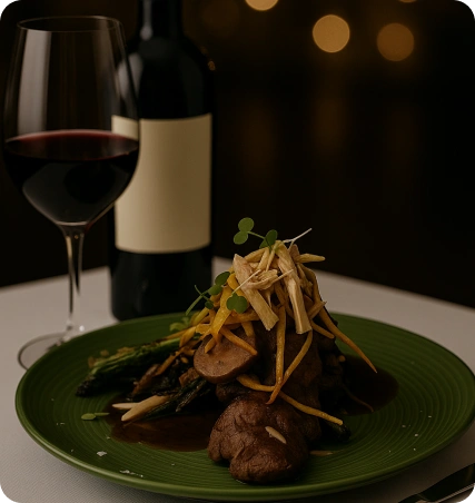 cena romántica Zaragoza