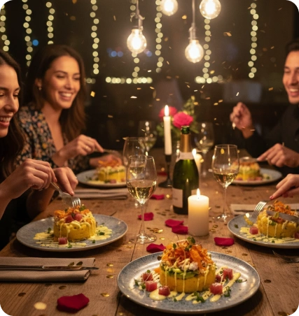 chef para cena de nochevieja en Zaragoza